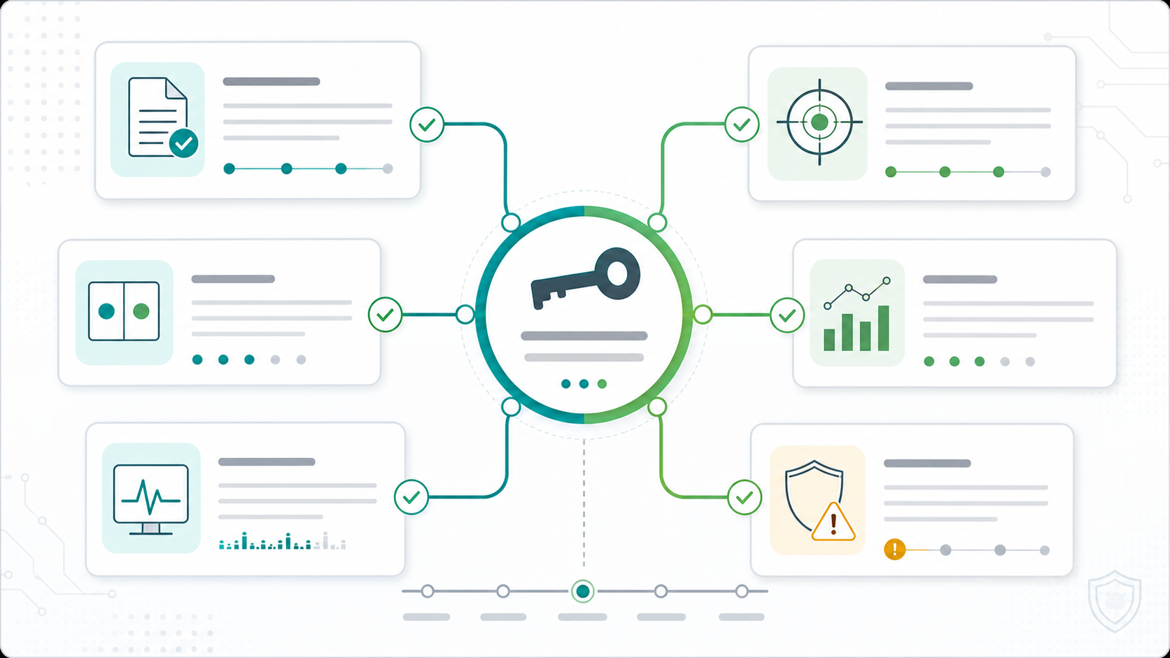 Evidence map for AI governance in feature management, connecting a release key to approval, target scope, evaluated variation, telemetry, audit event, and rollback decision